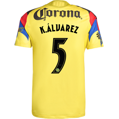 Club America Home K.Álvarez 3 (Player Version) 2025/26