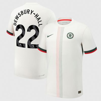 25-26 Chelsea Away DEWSBURY-HALL 22 Jersey (Player Version)
