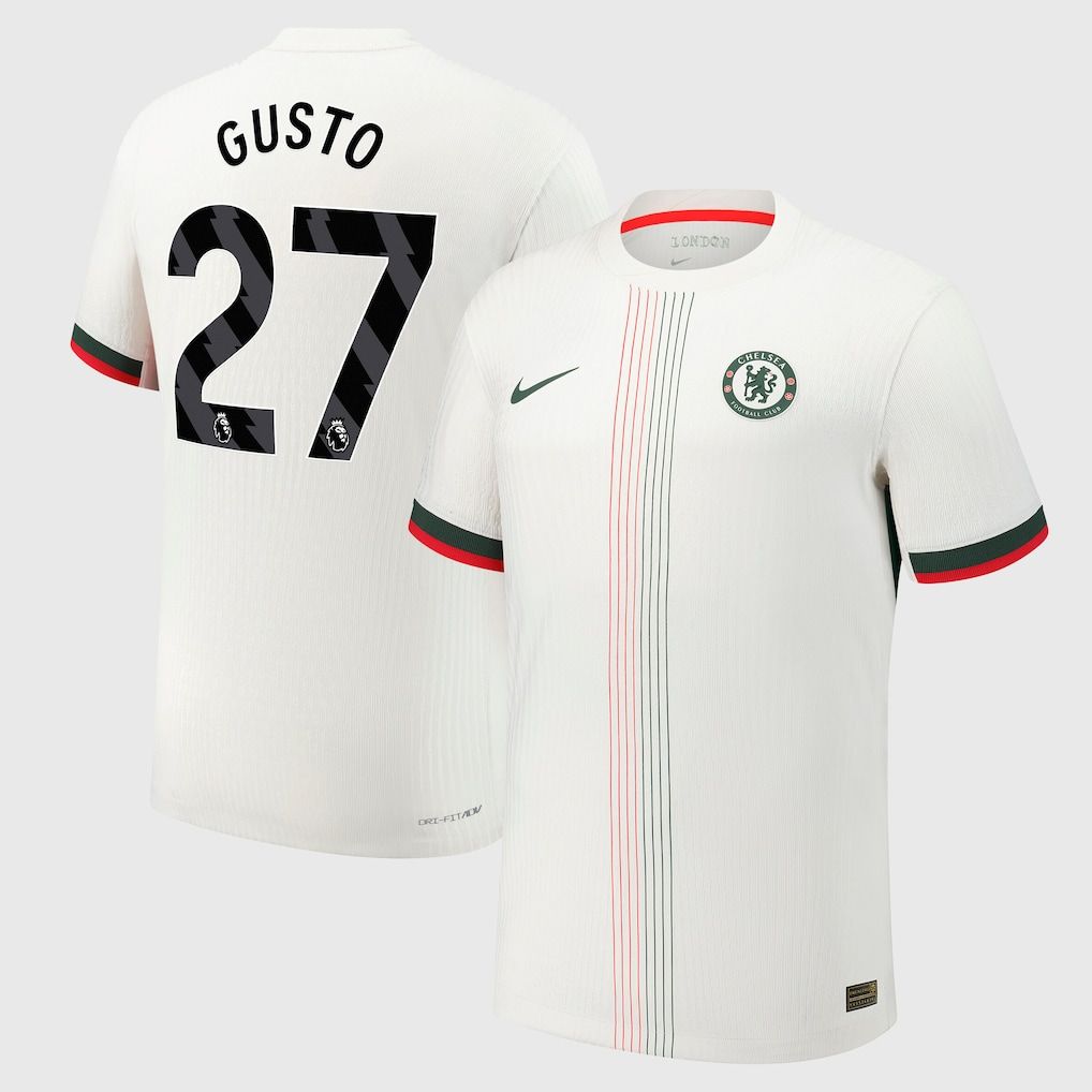 25-26 Chelsea Away GUSTO 27 Jersey (Player Version)