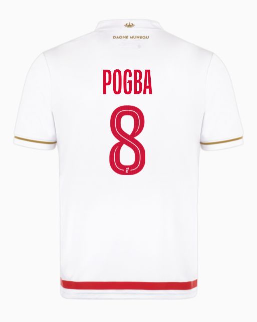 AS Monaco Home Paul POGBA 8 Jersey 2025-26
