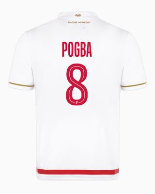 AS Monaco Home Paul POGBA 8 Jersey 2025-26