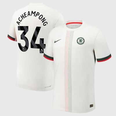 25-26 Chelsea Away ACHEAMPONG 34 Jersey (Player Version)