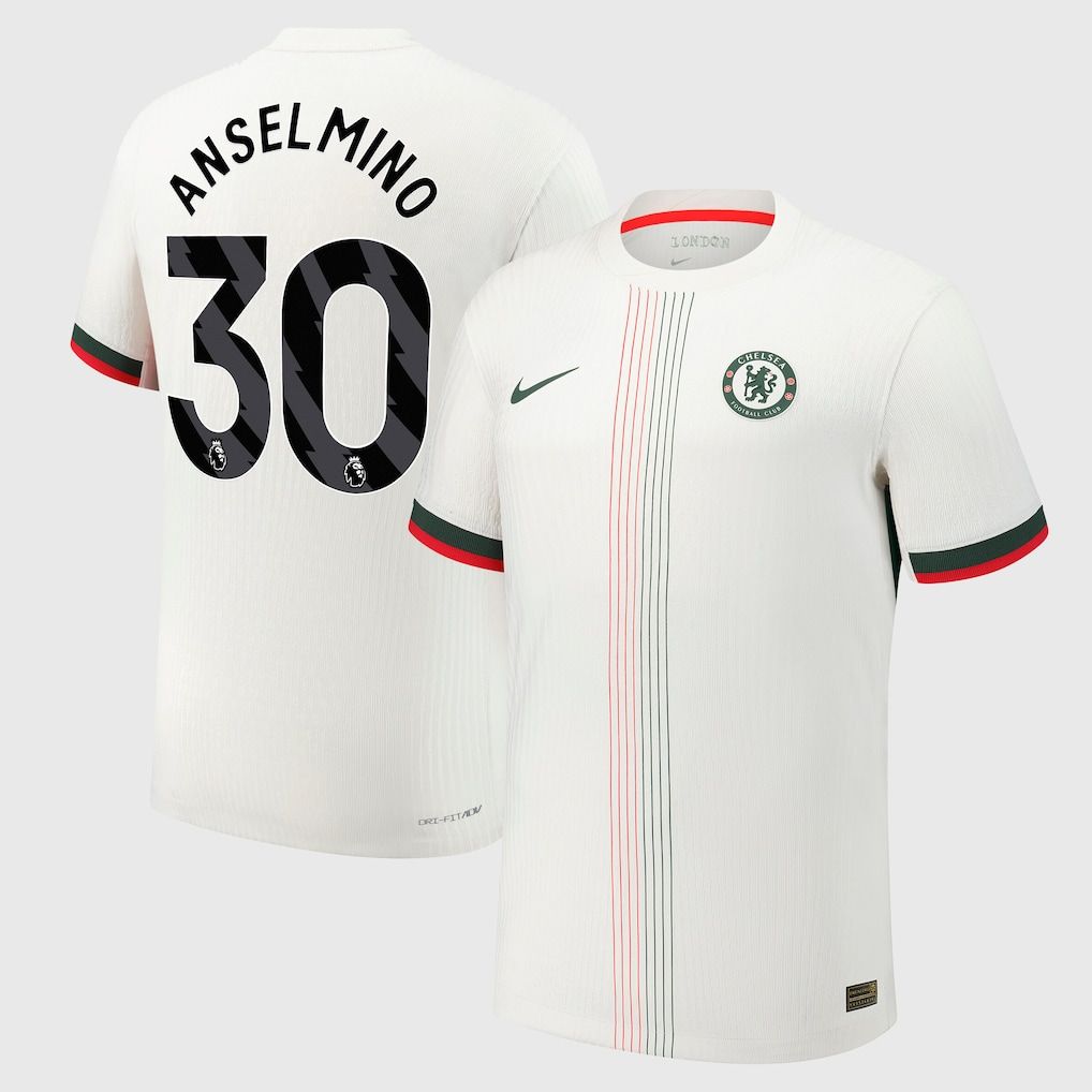 25-26 Chelsea Away ANSELMINO 30 Jersey (Player Version)