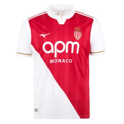 25-26 AS Monaco Home Jersey