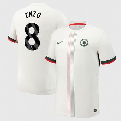 25-26 Chelsea Away ENZO 8 Jersey (Player Version)