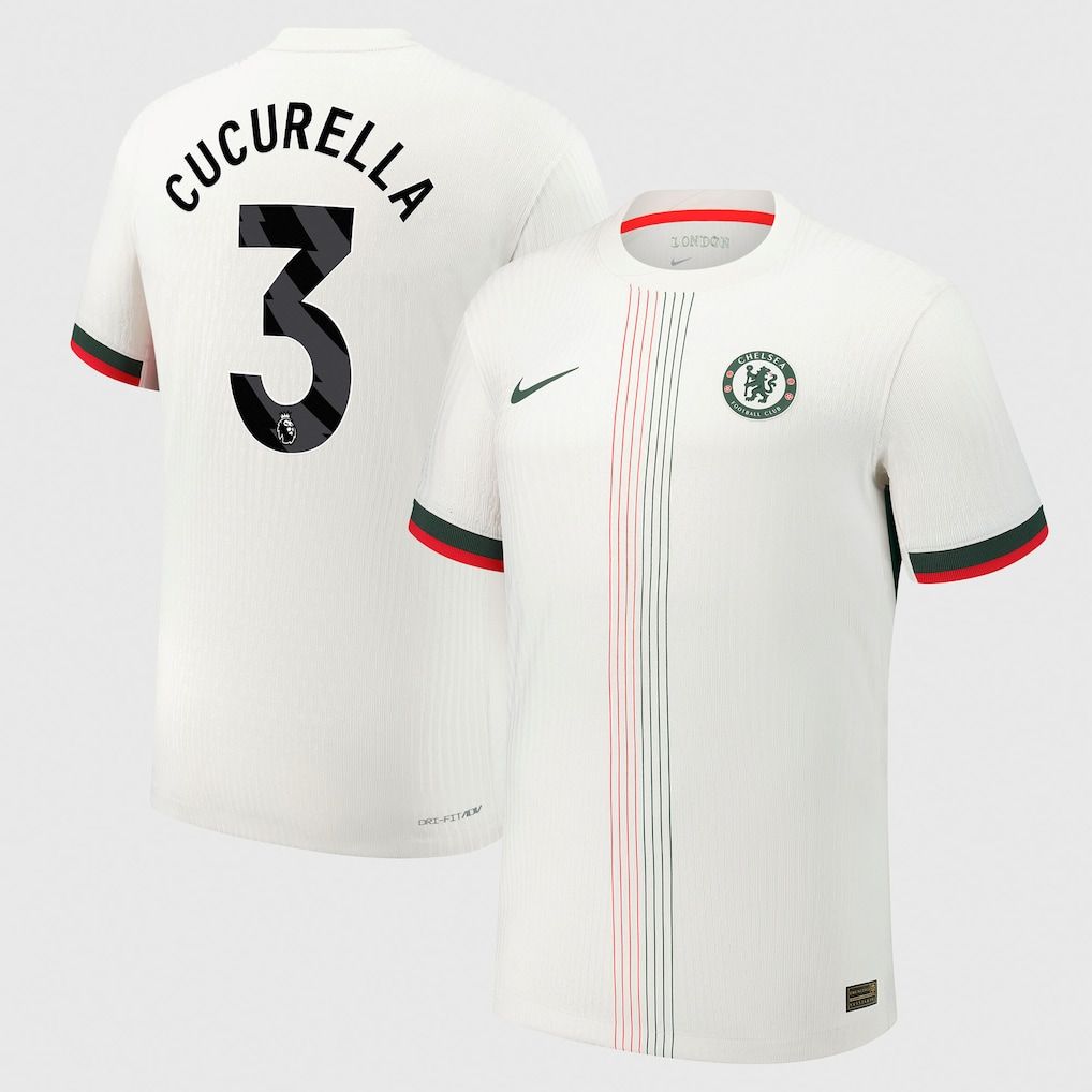 25-26 Chelsea Away CUCURELLA 3 Jersey (Player Version)