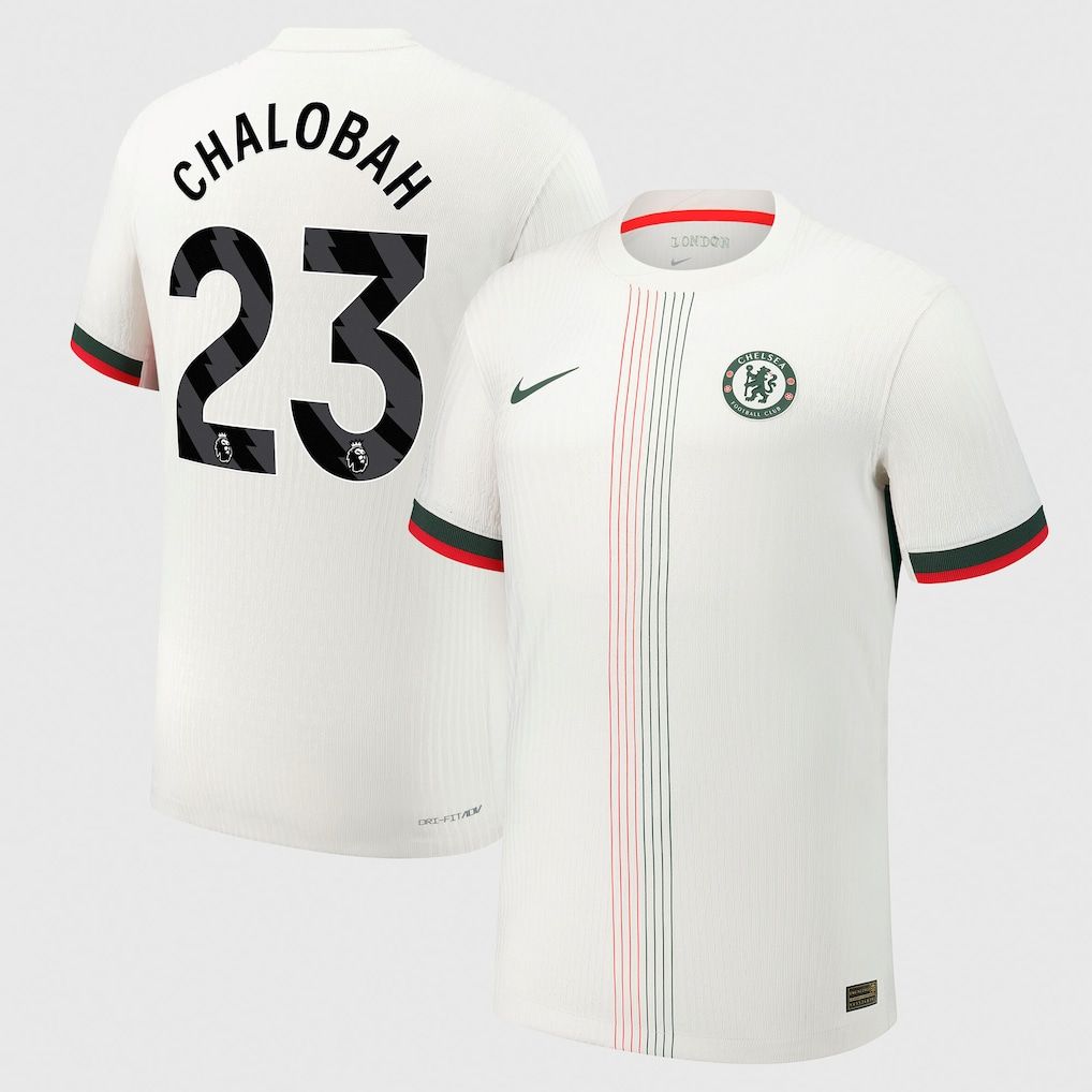 25-26 Chelsea Away CHALOBAH 23 Jersey (Player Version)