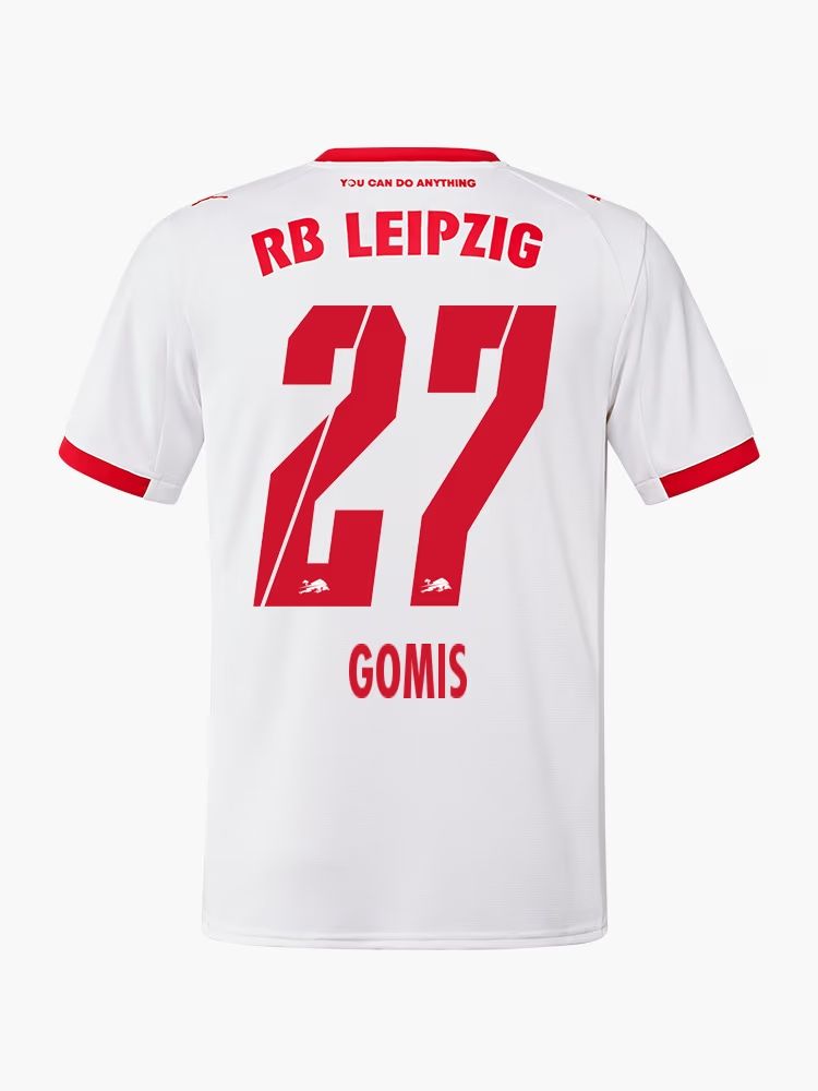 25-26 RB Leipzig Home GOMIS 27 Jersey
