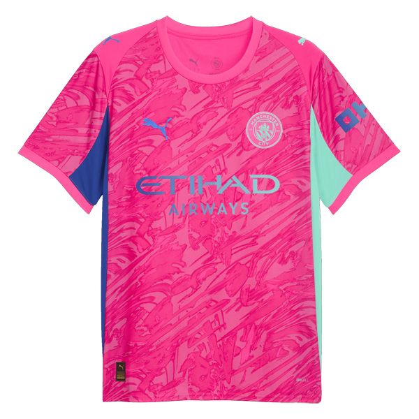 25-26 Manchester City Pink Goalkeeper Jersey