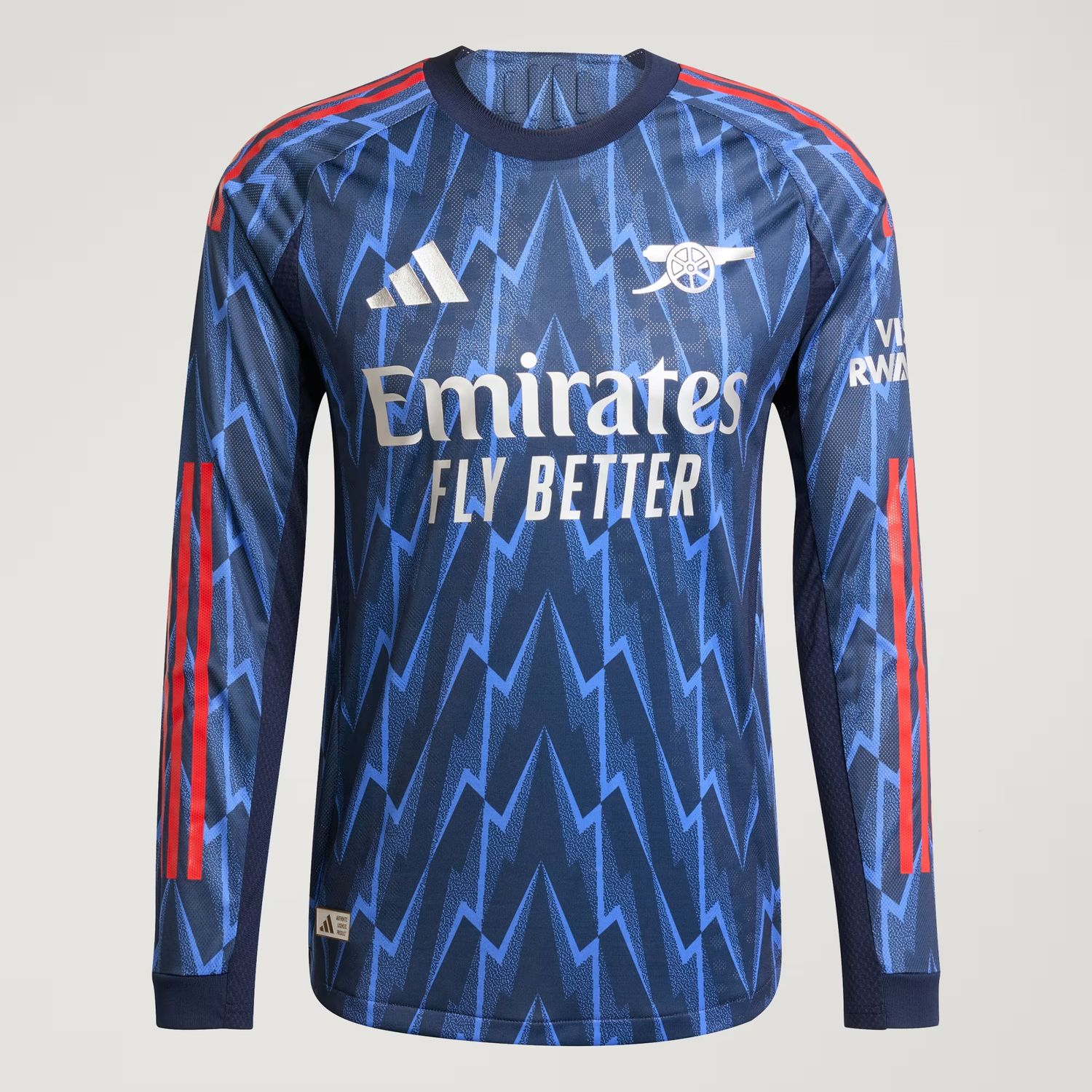 Arsenal Away Long Sleeve Jersey 2025/26 (Player Version)