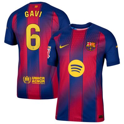Barcelona Gavi 6 Home Jersey 2025/26 (Player Version)