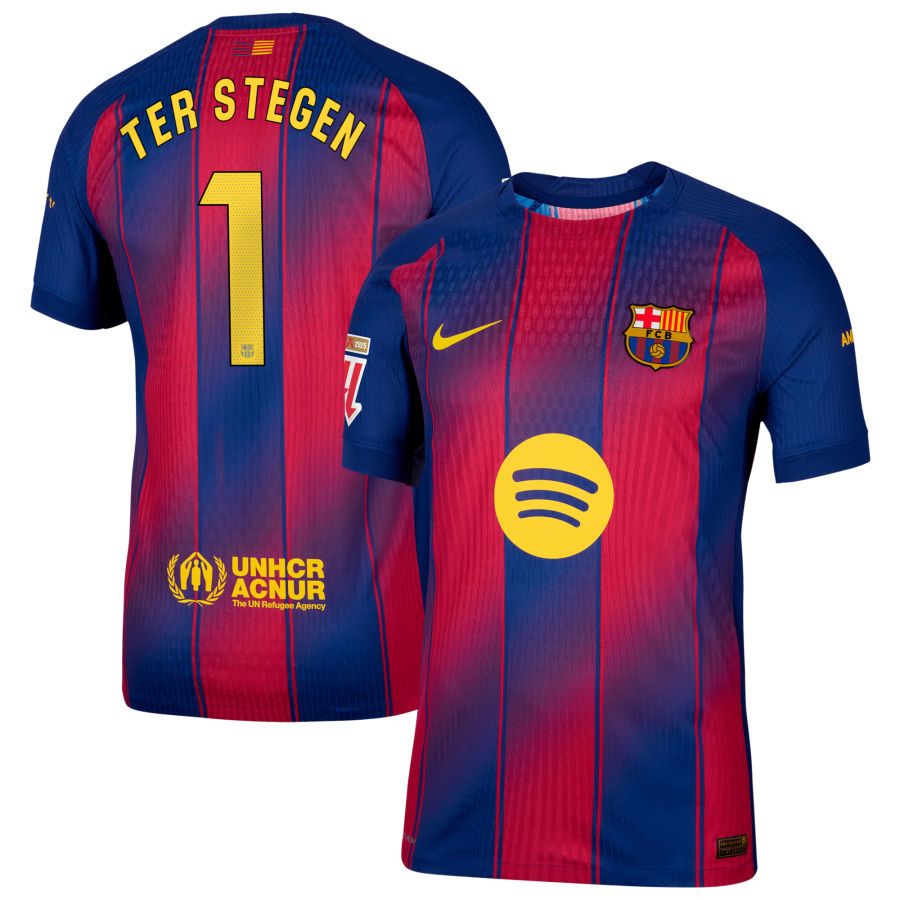 Barcelona Ter Stegen 1  Home Jersey 2025/26 (Player Version)