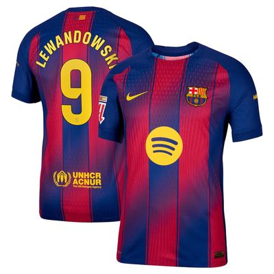 Barcelona Robert Lewandowski 9 Home Jersey 2025/26 (Player Version)