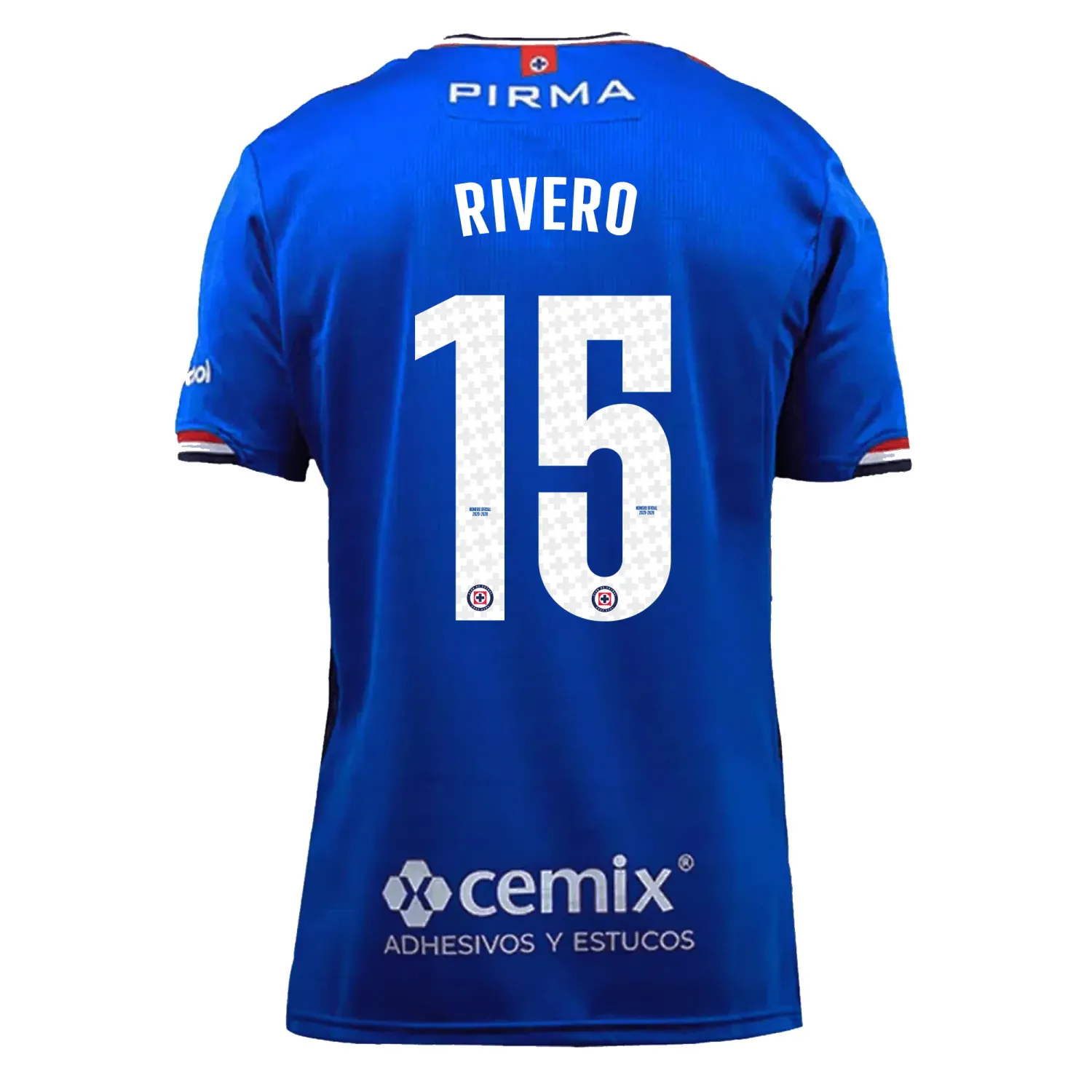 Cruz Azul Ignacio Rivero 15 Home Jersey 2025/26 (Player Version)