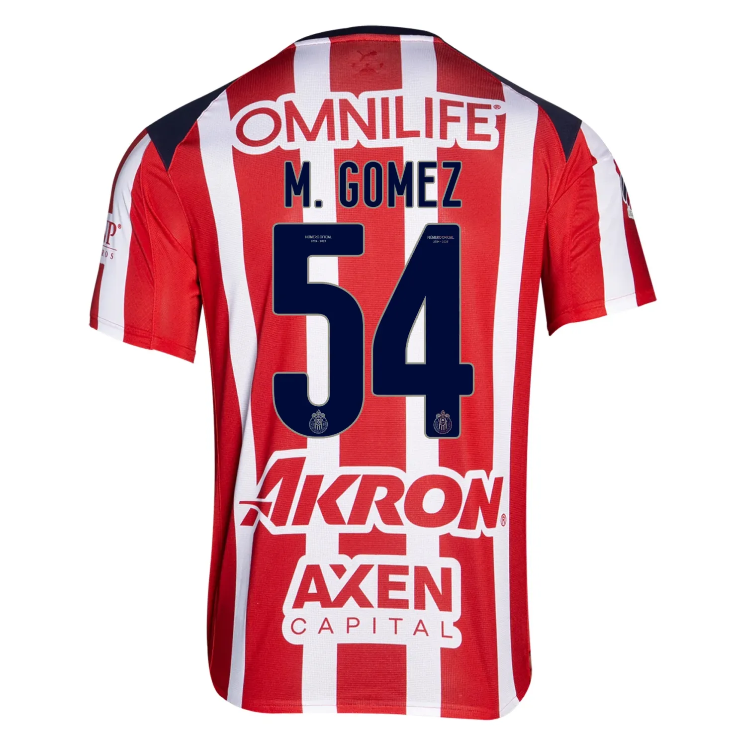 Chivas Miguel Gomez 54 Home Jersey 2025/26