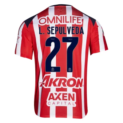 Chivas Leonardo Sepulveda 27 Home Jersey 2025/26
