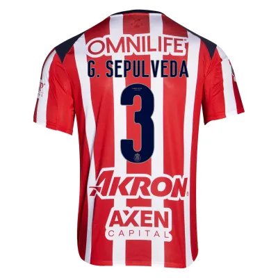 Chivas Gilberto Sepulveda 3 Home Jersey 2025/26