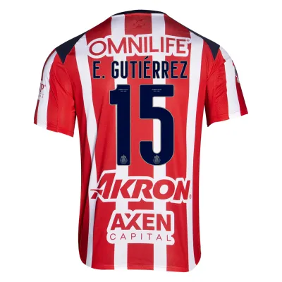 Chivas Erick Gutierrez 15 Home Jersey 2025/26