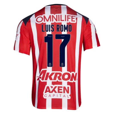 Chivas Luis Romo 17 Home Jersey 2025/26