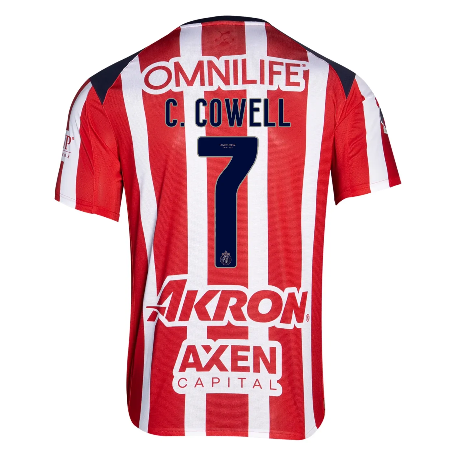 Chivas Cade Cowell 7 Home Jersey 2025/26
