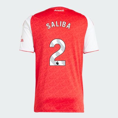 25-26 Arsenal Home SALIBA 2 Jersey