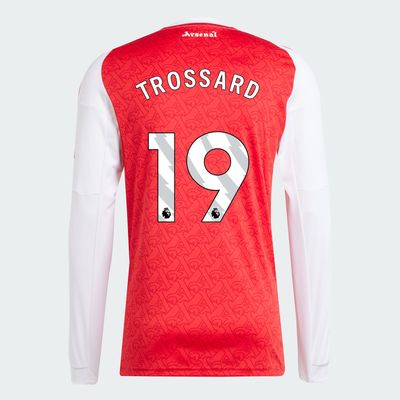 25-26 Arsenal Home TROSSARD 19 Long Sleeve Jersey