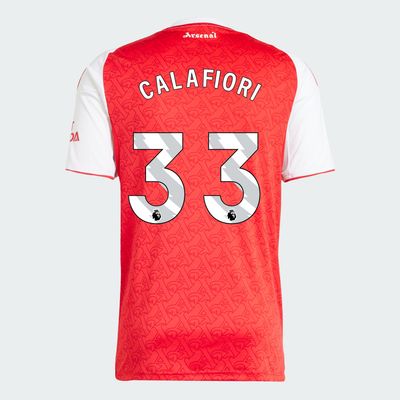 25-26 Arsenal Home CALAFIORI 33 Jersey