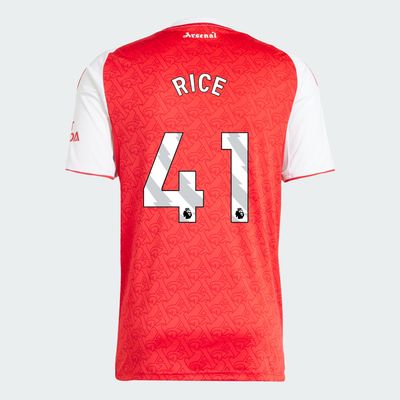 25-26 Arsenal Home RICE 41 Jersey