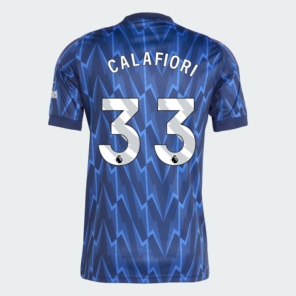 25-26 Arsenal Away CALAFIORI 33  Jersey