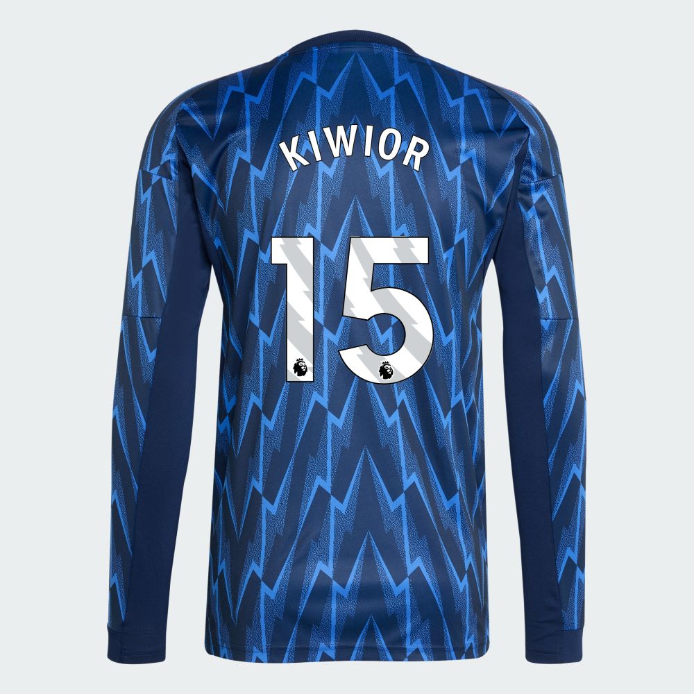 25-26 Arsenal Away KIWIOR 15 Long Sleeve Jersey
