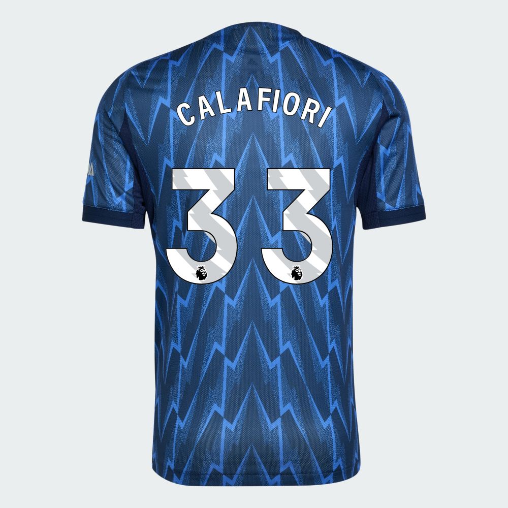 25-26 Arsenal Home CALAFIORI 33 Jersey (Player Version)
