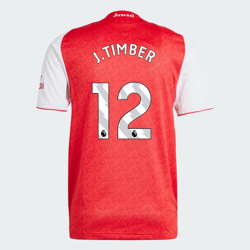 25-26 Arsenal Home J.TIMBER 12 Jersey (Player Version)
