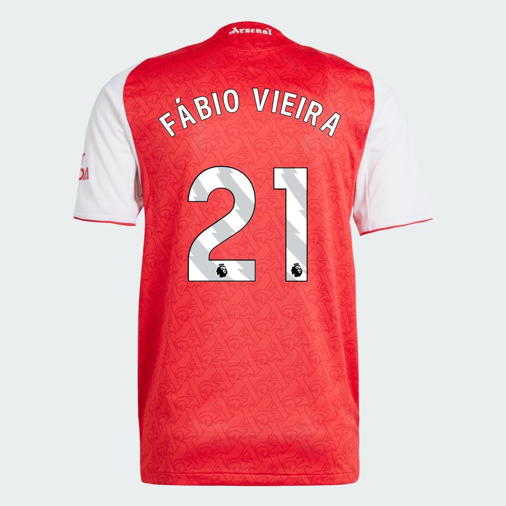25-26 Arsenal Home FÁBIO VIEIRA 21 Jersey (Player Version)