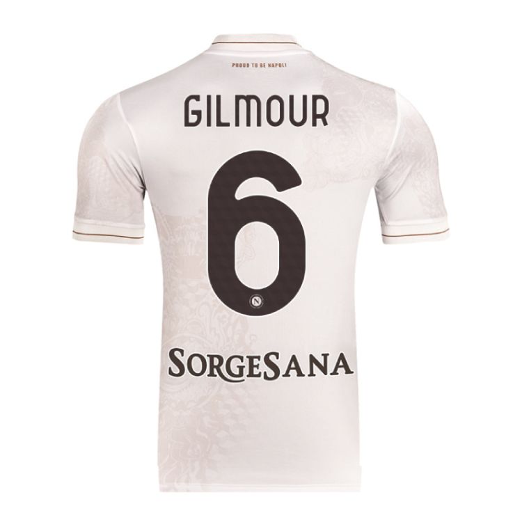 25-26 Napoli Away GILMOUR 6 Jersey