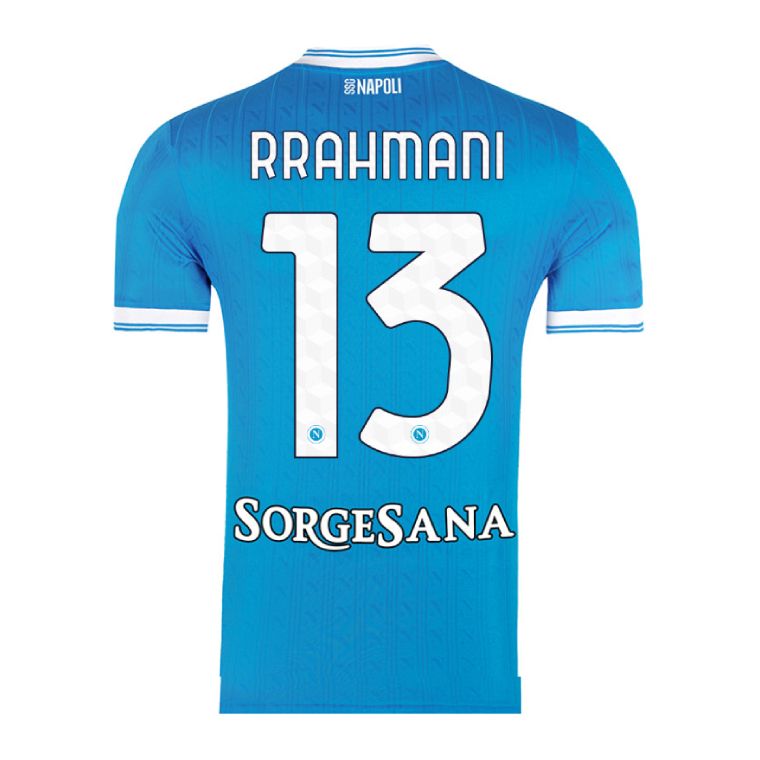 25-26 Napoli Home RRAHMANI 13 Jersey