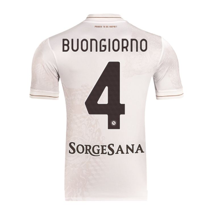25-26 Napoli Away BUONGIORNO 4 Jersey