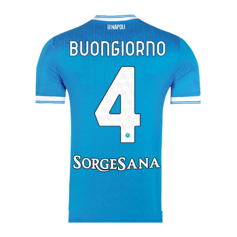 25-26 Napoli Home BUONGIORNO 4 Jersey