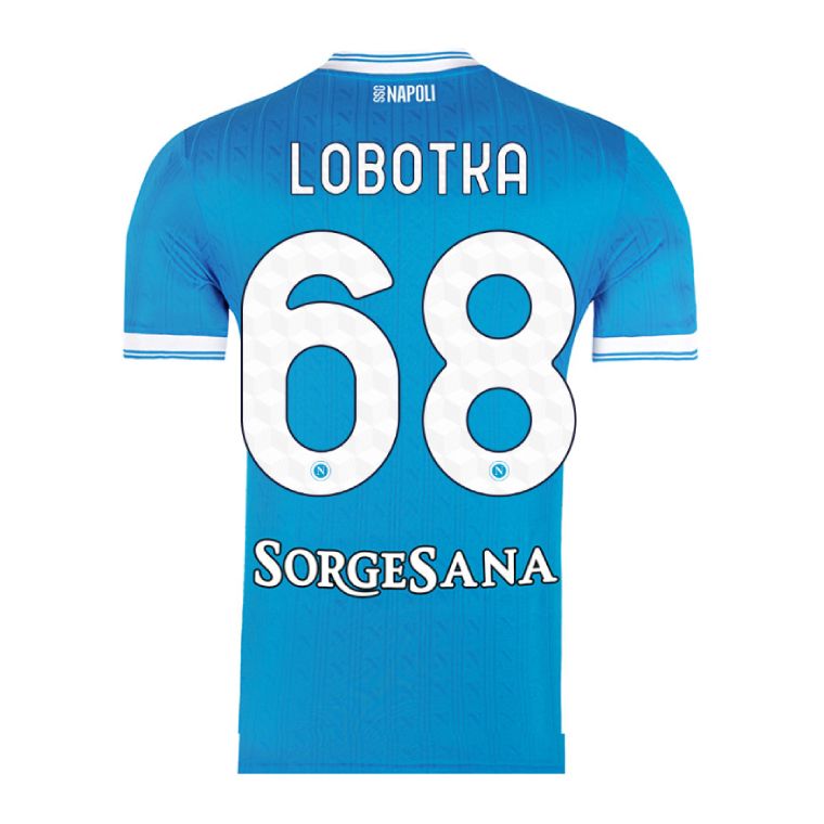 25-26 Napoli Home LOBOTKA 68 Jersey
