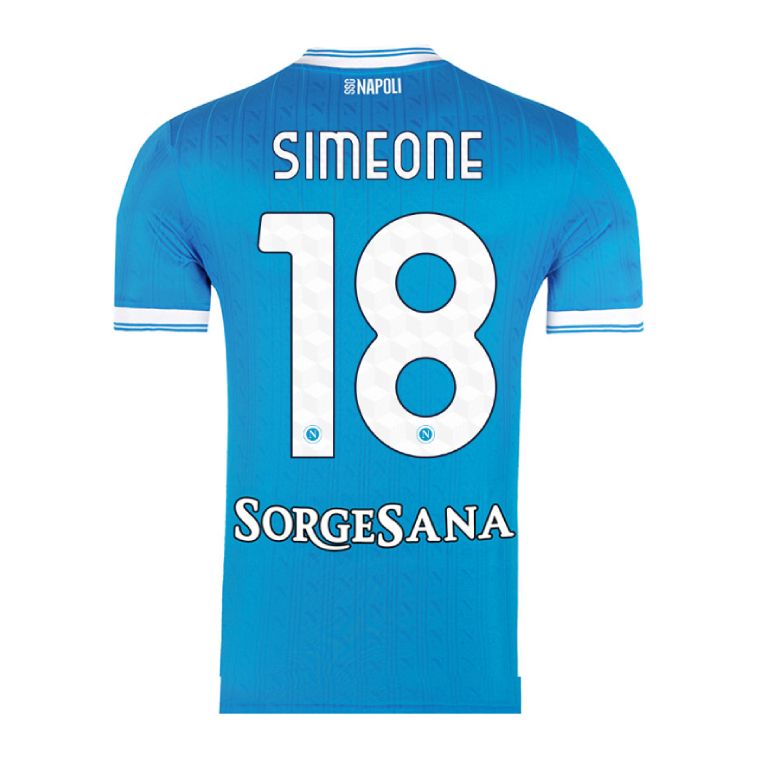 25-26 Napoli Home SIMEONE 18 Jersey