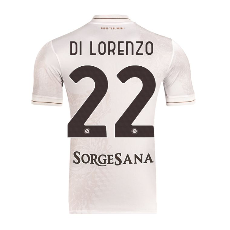 25-26 Napoli Away DI LORENZO 22 Jersey