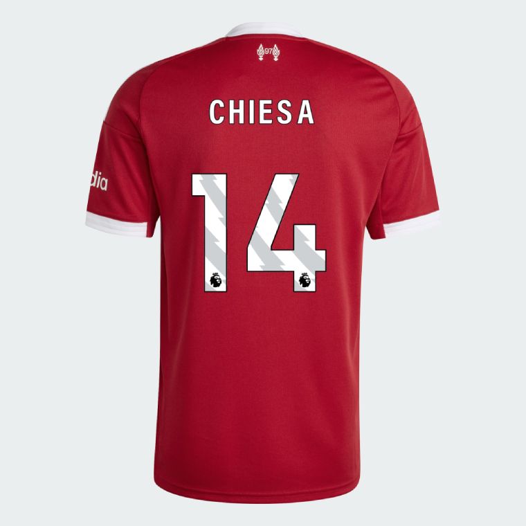 25-26 Liverpool Home CHIESA 14 Jersey