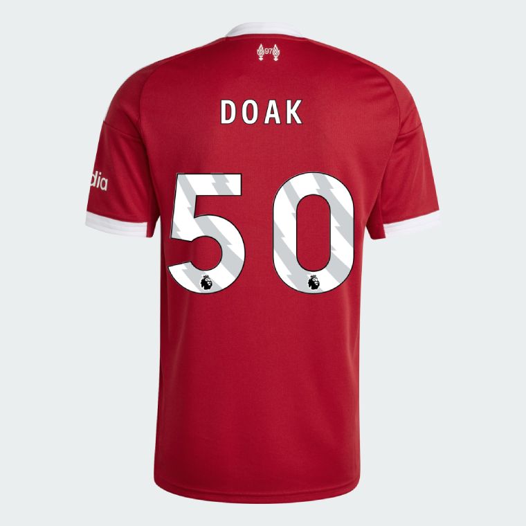25-26 Liverpool Home DOAK 50 Jersey