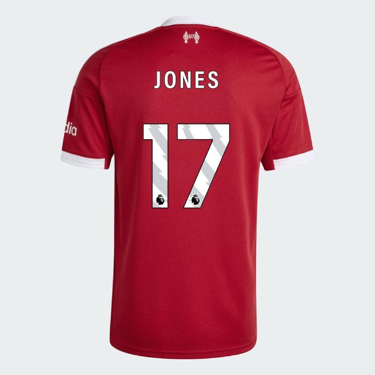 25-26 Liverpool Home JONES 17 Jersey