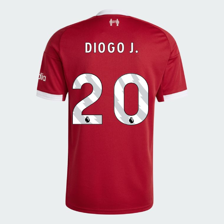 25-26 Liverpool Home DIOGO J. 20 Jersey