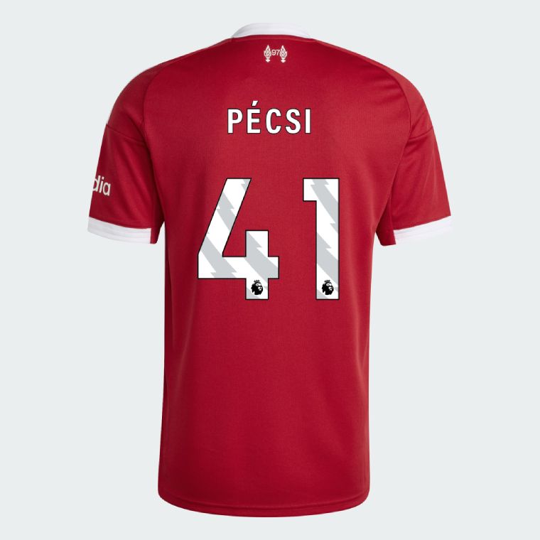 25-26 Liverpool Home PÉCSI 41 Jersey