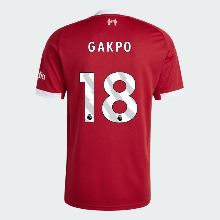 25-26 Liverpool Home GAKPO 18 Jersey