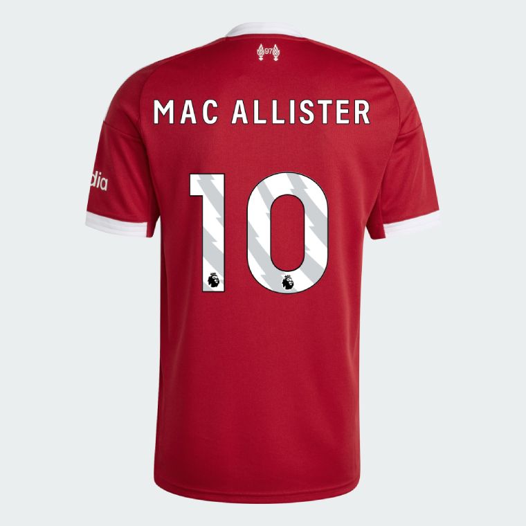 25-26 Liverpool Home MAC ALLISTER 10 Jersey