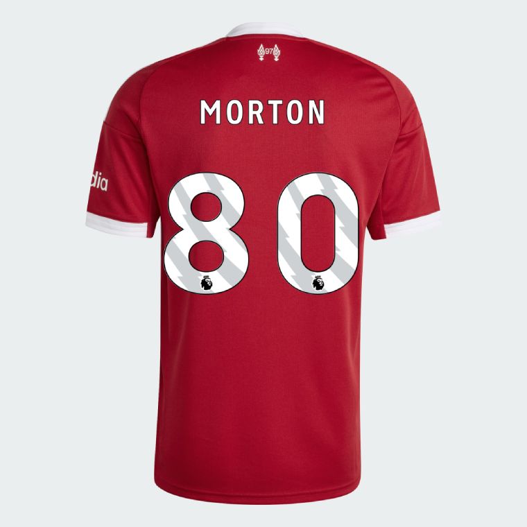25-26 Liverpool Home MORTON 80 Jersey
