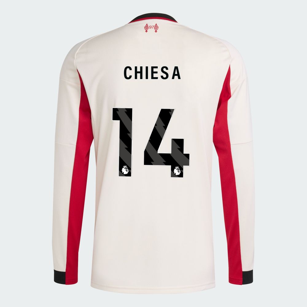 25-26 Liverpool Away CHIESA 14 Long Sleeve Jersey