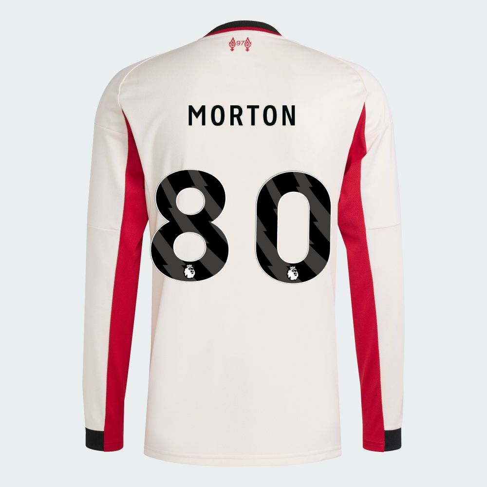 25-26 Liverpool Away MORTON 80 Long Sleeve Jersey